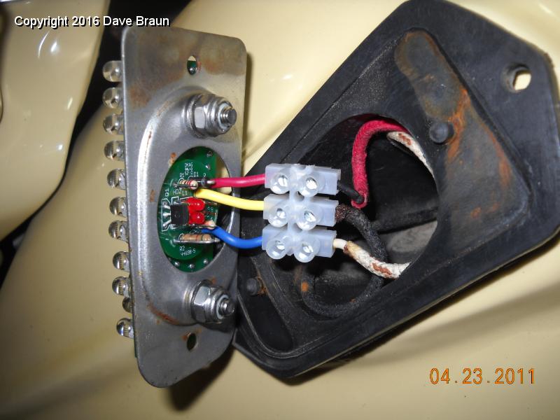 MGTD15470/On Going Maintenance/LED Tail Lights/wired into car using